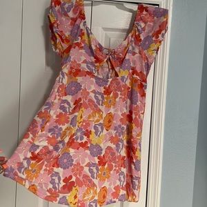Floral Dress, Size XL